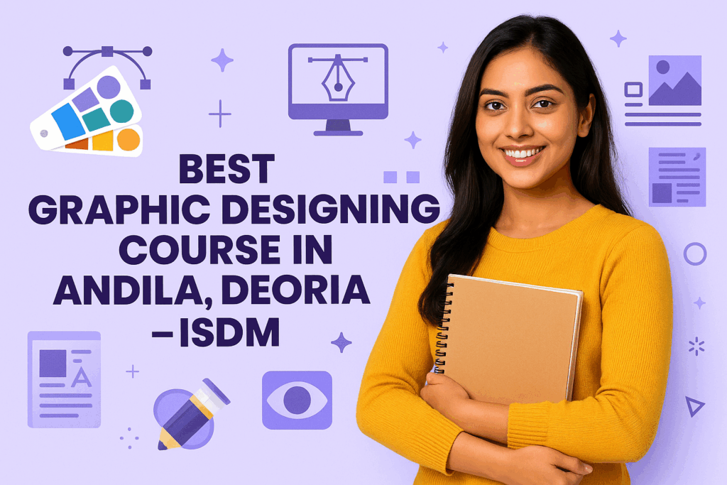 Best Graphic Designing Course Institute in Andila Deoria – ISDM