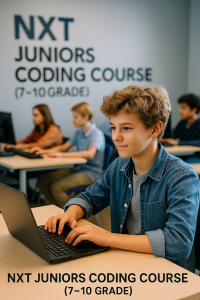 NXT JUNIORS CODING COURSE (7-10GRADE) webinar