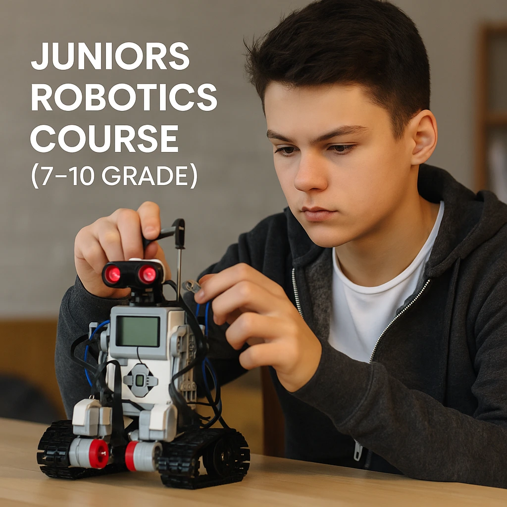 Juniors Robotics Course (7–10 Grade) | ISDM NxT Certified Robotics Training