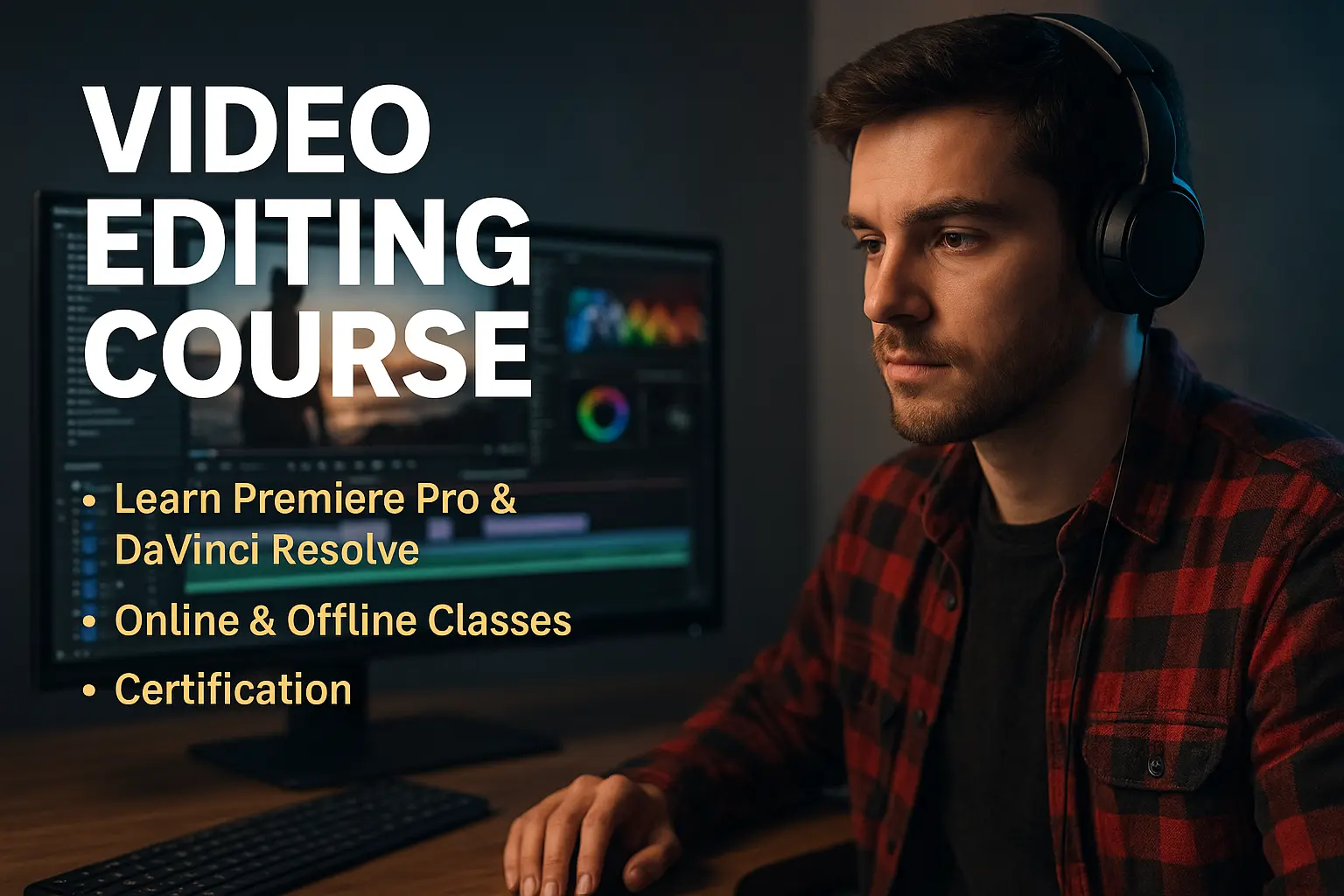 Best Video Editing Course | Learn Premiere Pro & DaVinci Resolve at ISDM